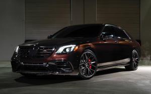 Mercedes-Benz S-Class by Designo Motoring on Vossen Wheels (M-X3) 2018 года